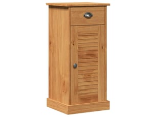 Armoire de salle de bain, cabinet de salle de bain avec tiroir vigo marron et marron miel cf65037