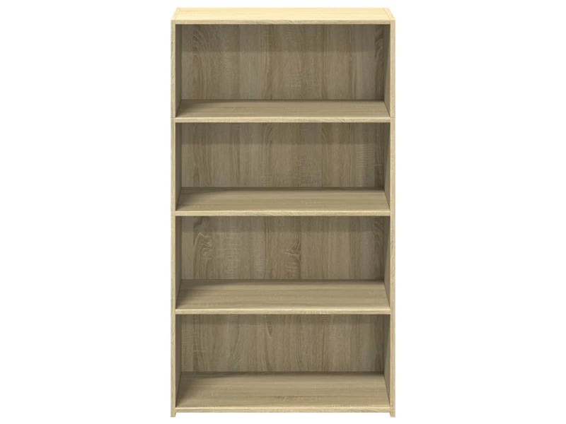  Buffet haut - bahut - meuble de rangement chêne sonoma 70x41x124 cm bois d'ingénierie  - Conforama D