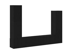 Meuble tv coloris noir 30.5 cm <strong></strong>  <strong></strong>