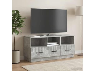 Meuble tv coloris gris 102 cm <strong></strong>  <strong></strong>