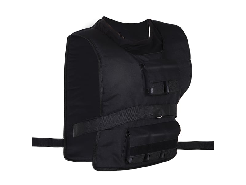 Lesté réglable 30 kg 36x52 cm – noir – 30 poids en fer de 1 kg pour entraînement sportif intensif - Conforama A