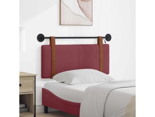 Tete de lit A poser largeur 110 cm rouge
