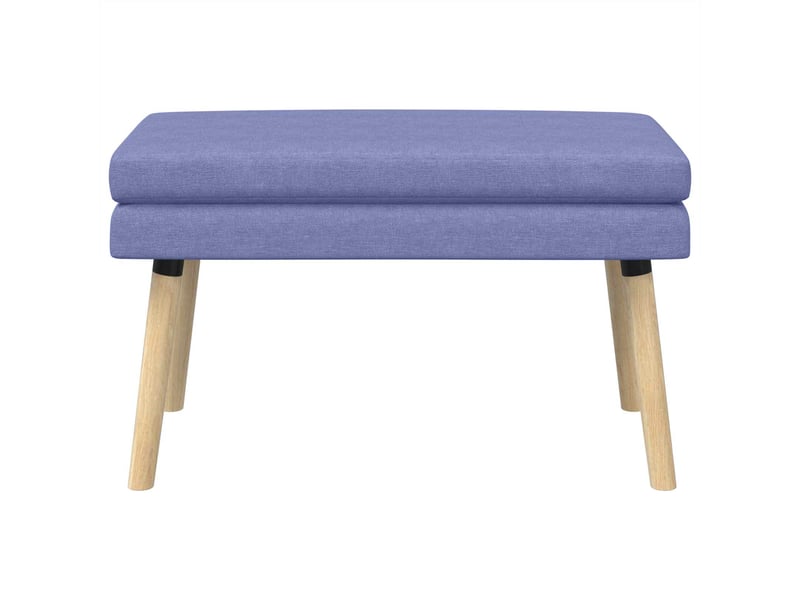  Banc d'entrée, banc à double couche bleu denim 80x40x47 cm tissu  - Conforama E