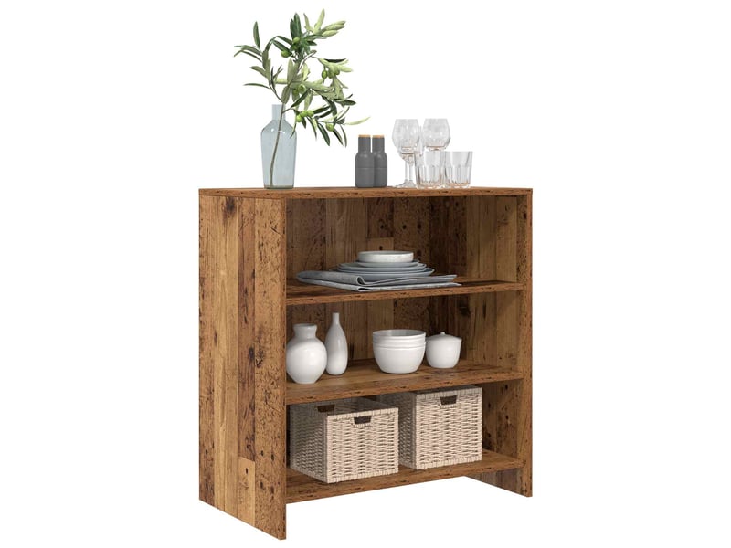  Buffet - bahut - meuble de rangement marron 70 x 41 x 75 cm bois d'ingénierie  - Conforama C