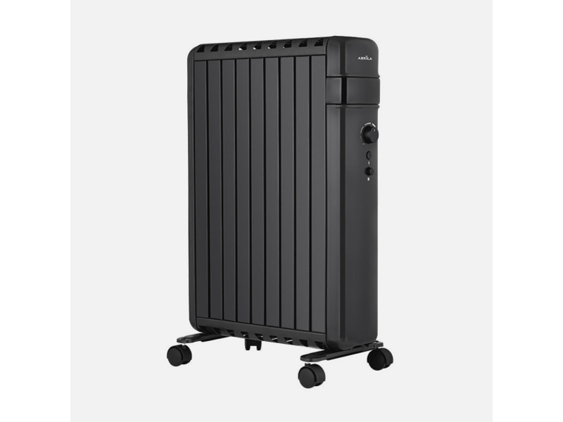 Radiateur à bain d'huile fabrilamp polonia 2000 w 9 éléments noir 230932009 - Conforama C