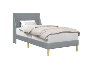 Lit simple 100x200 cm    coloris gris