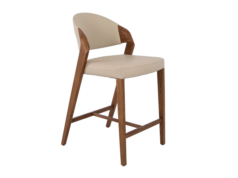  Tabouret en similicuir vison 4225 - Conforama A