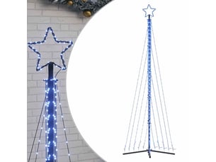 Sapin de noël, arbre de noël à led 495 led bleu 300,5 cm