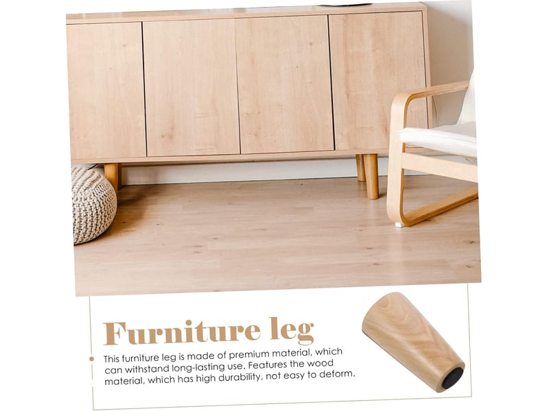  4pièces lot meuble coniques pour table basse commode avec patin antidérapant  - Conforama E