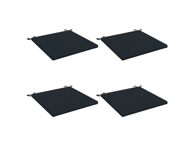  Lot de 4 coussins de siège, coussins d'assise soest 100 % polyester cf60201  - Conforama A