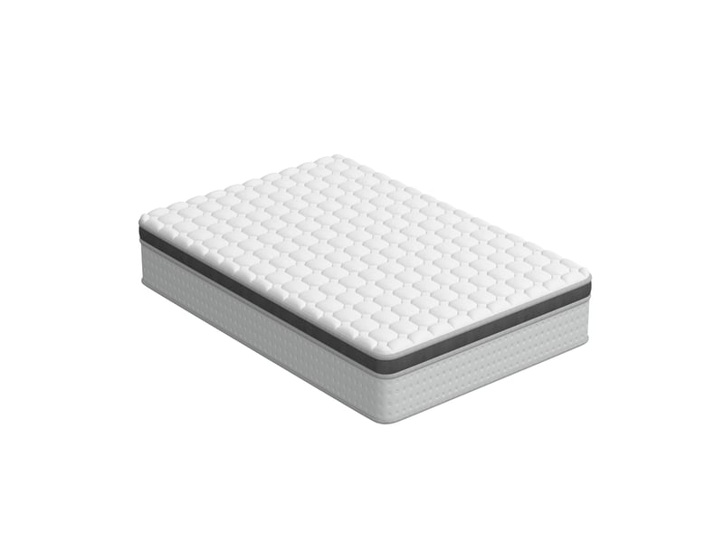  Matelas ressorts ensachés 120x190 cm somniae , accueil mémoire de forme, 25 cm d'épaisseur  - Conforama A