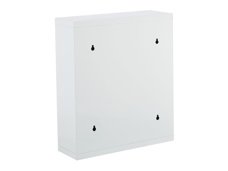  Armoire à pharmacie murale verrouillable sécurité enfants 60 x 30 x 20 cm en métal blanc 13_0013802  - Conforama D