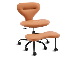 Chaise de bureau <strong>ROLIPO</strong> <strong></strong> avec assise réglable en hauteur