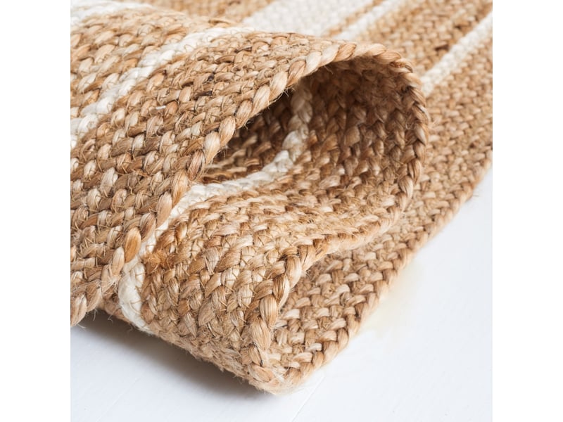 Tapis côtier sorin naturelivoire 152 x 152 cm  - Conforama D