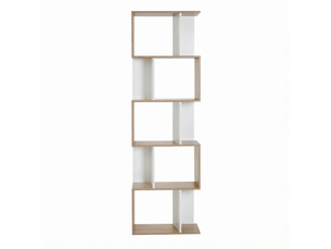 Bibliotheque coloris  bicolore 5 étagère(s) <strong>HOMVRA</strong> <strong></strong> - 60 cm x 184.5 cm