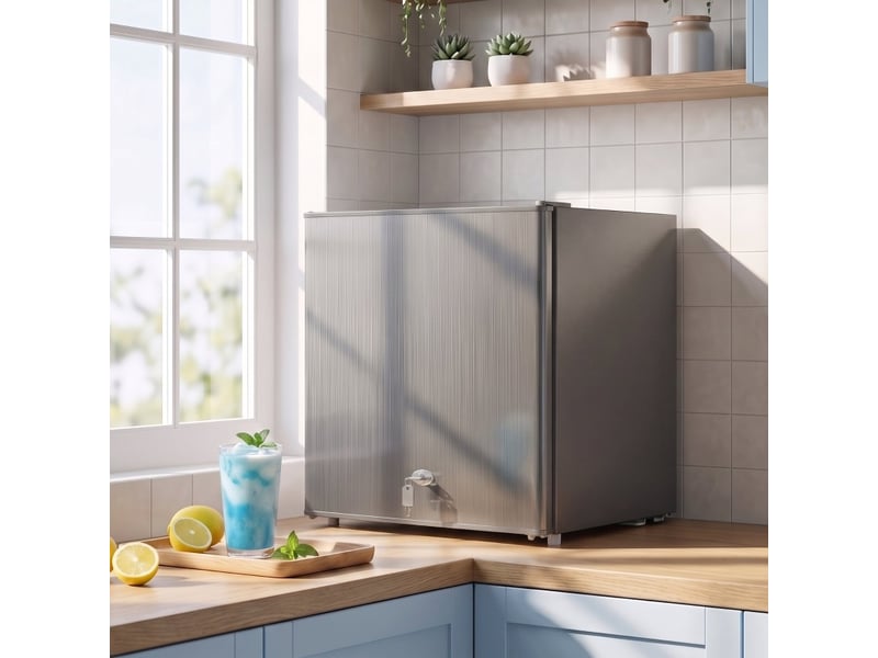  Mini congélateur 35 l 47x44,2x48,8 cm autonome métal gris  - Conforama E