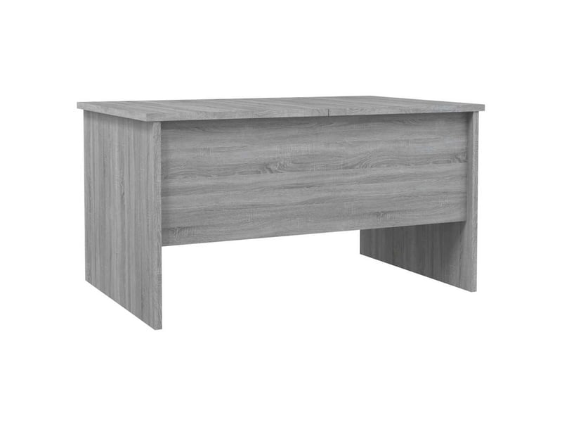  Table basse rectangulaire | table de salon sonoma gris 80x50x42,5 cm bois d'ingénierie  - Conforama E