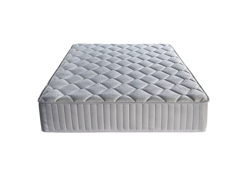 Matelas marie a ressorts ensaches + 4 cm memoire de forme 80 kgm3 - 160x200 hauteur +- 26 cm - accueil moelleux - soutien ferme - 7 zones de confort -  - Conforama C