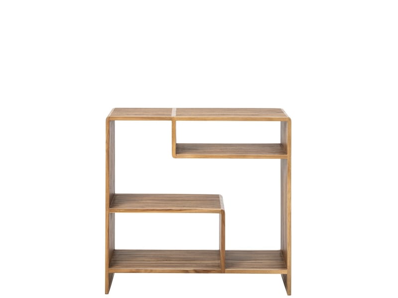  Étagère design en bois lars 85cm naturel  - Conforama B