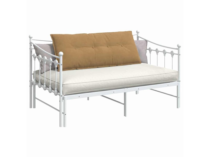 Coussin de dos, coussin de dossier marron 120 x 50 cm tissu en velours côtelé cf54797 - Conforama C