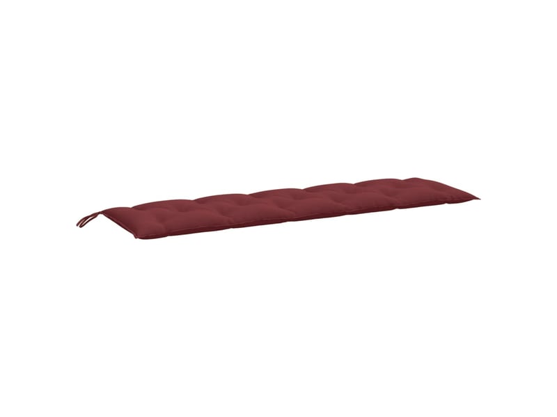  Coussin de banc de jardin, coussin d'assise rouge bordeaux mélangé tissu cf52821  - Conforama A