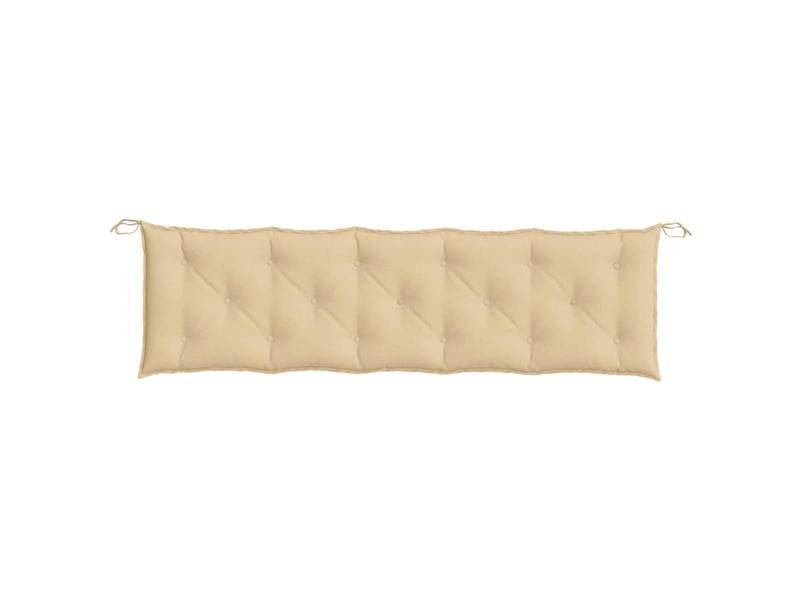  Coussin de banc de jardin, coussin d'assise beige mélangé 180x50x7 cm tissu cf52661  - Conforama D