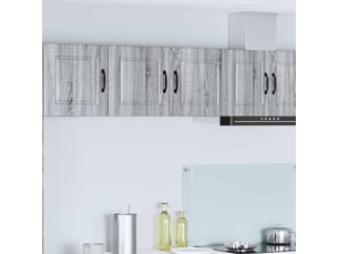 Meuble mural de cuisine, armoire de cuisine gris sonoma 80x31x40cm