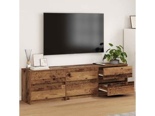 Meuble tv coloris taupe <strong></strong> <strong></strong>