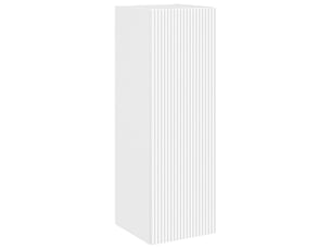 Cabinet salle de bain mural, meuble de rangement blanc 33x34.5x60 cm shl8465