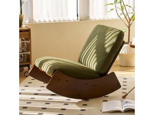 Fauteuil fixe  <strong>ROLIPO</strong> Velours vert