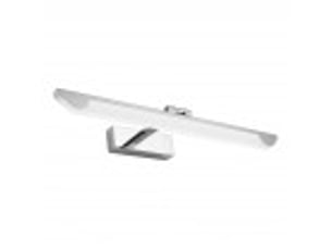 Éclairage de tableau fabrilamp greco chrome led intégrée 12 w 750 lm 4000 k ip20 5x54x17 cm