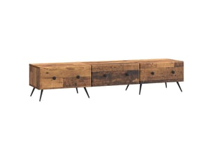 Meuble tv coloris marron 147 cm <strong></strong>  <strong></strong>