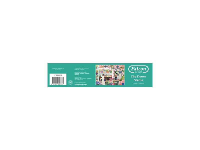  Puzzle paysage the flower studio 1000 pieces laura coleman JUM8721017607885 - Conforama D