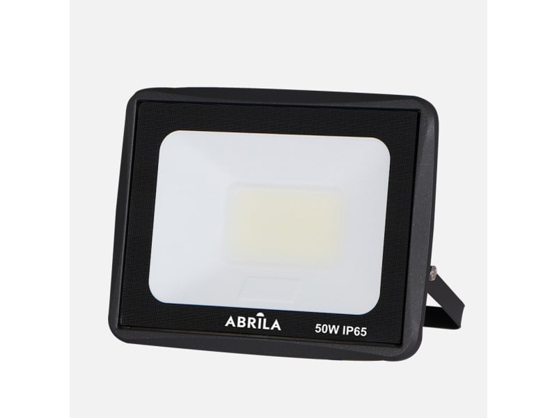  Fabrilamp zircon projecteur led extérieur 50 w, 5 000 lm, 6500 k, ip65, noir anti-éblouissement 147480509 - Conforama A