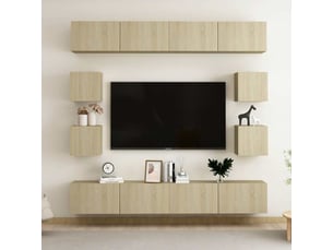 Meuble tv coloris beige <strong></strong> <strong></strong>