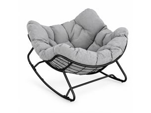 Fauteuil fixe  <strong>ROLIPO</strong> Tissu gris