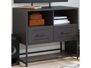 Meuble tv coloris noir 68 cm <strong></strong>  <strong></strong>