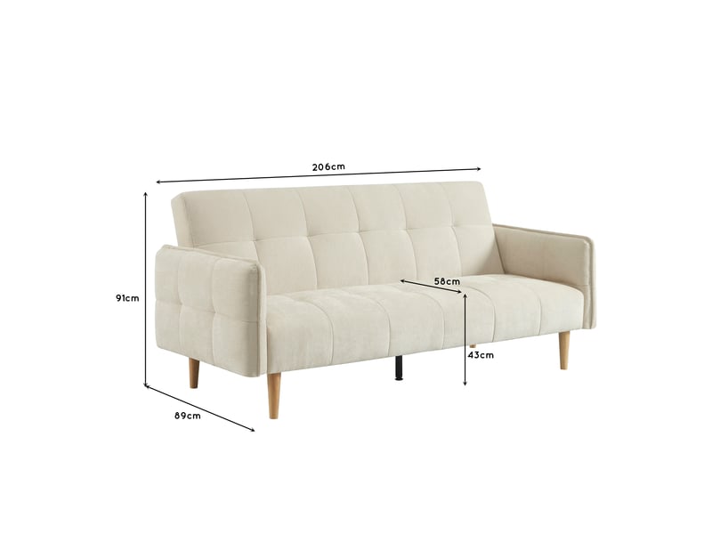 Banquette-lit clic clac  - Conforama H