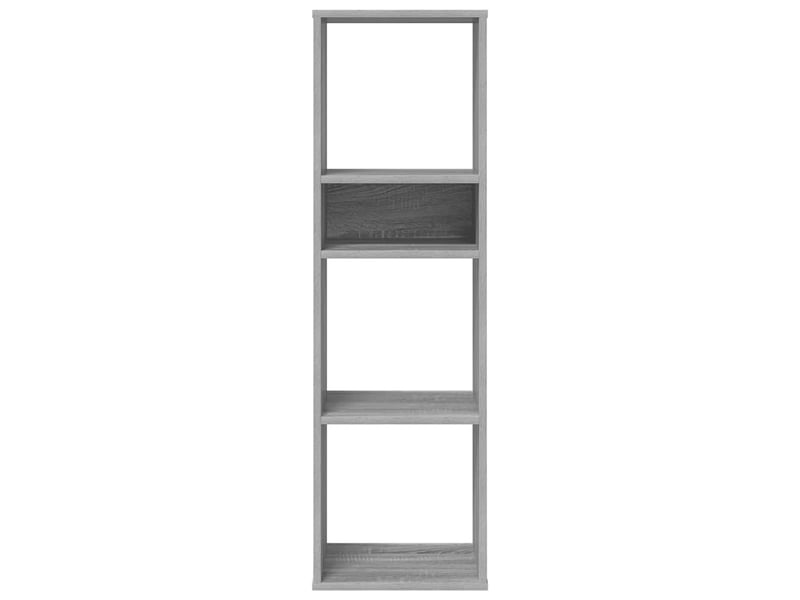  Bibliothèque, meuble de rangement salon sonoma gris 34x31x112 cm bois d'ingénierie  - Conforama D