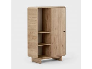 Buffet 1 porte(s) AHD AMAZING HOME DESIGN - 70 cm coloris marron