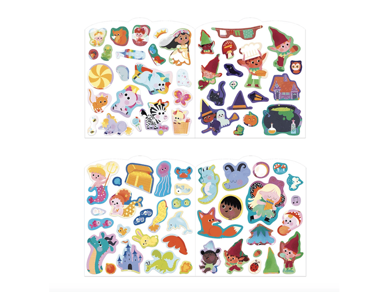  Cahier de sticckers pays magiques J09204 - Conforama C
