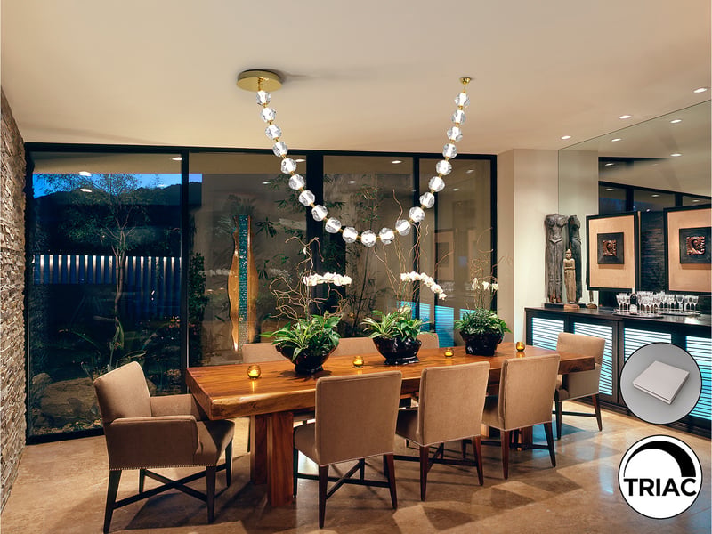 Zaria ii 21 light plafonnier suspendu doré, led transparente 3000 k, intensité variable  - Conforama B