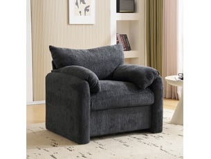 Fauteuil fixe <strong>MODENVIE</strong> <strong></strong> Tissu gris vendu A l'unité