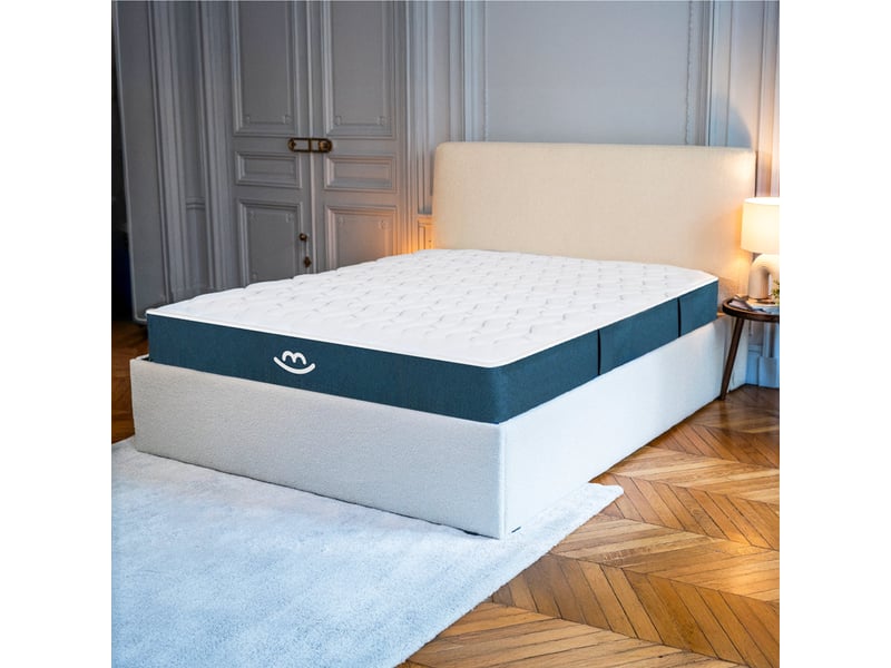  Matelas hybride mila - 70x190x22cm - mousse avec ressorts ensachés - mi-ferme Mila - Conforama B
