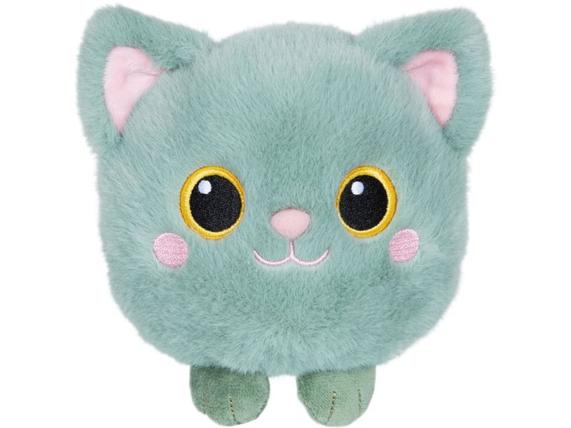  Peluche chat moko maru kitty 20 cm vert 72022 - Conforama A