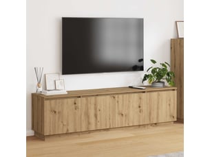 Meuble tv coloris marron 180 cm <strong></strong>  <strong></strong>