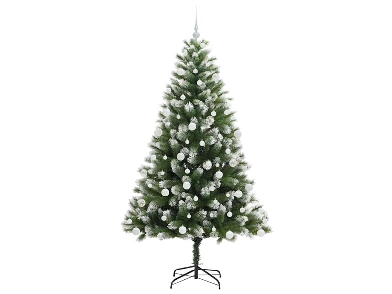  Sapin de noël - arbre de noël artificiel avec neige artificielle 300 led  - Conforama D