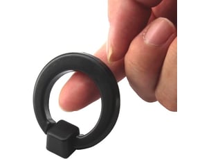 Poignées encastrées en alliage d'aluminium résistant, poignées invisibles pour armoires de cuisine, tiroirs et armoires à vêtements (6 unités)
