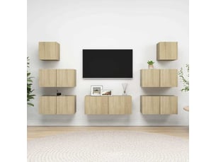 Meuble tv coloris marron 60 cm <strong></strong>  <strong></strong>