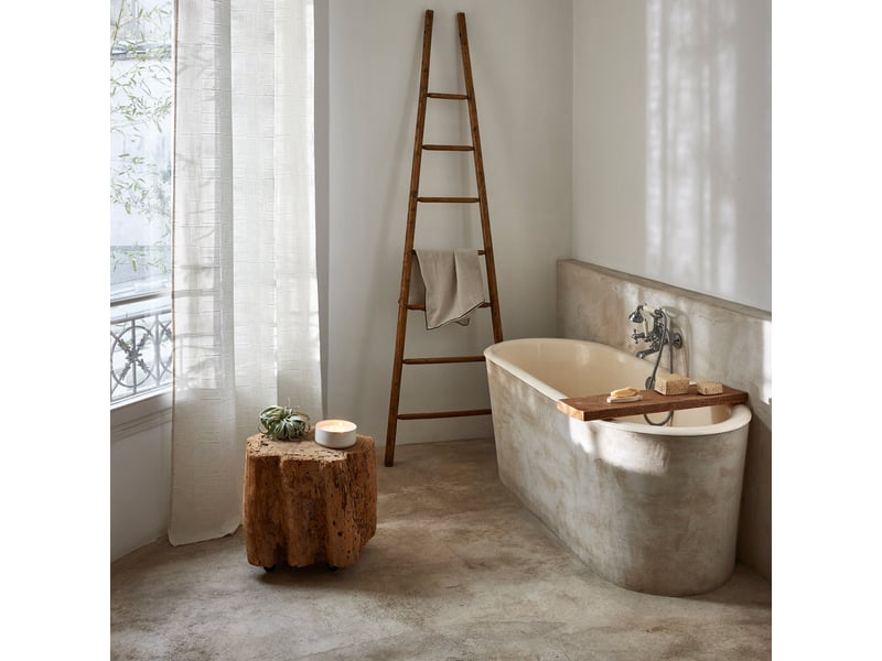  Rideau en jacquard géométrique effet naturel nikos 23412 - Conforama A